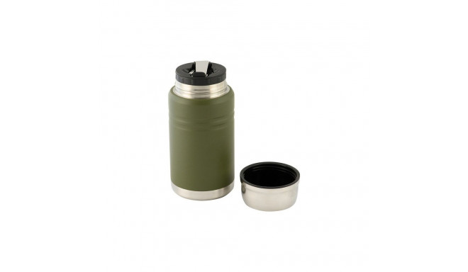 Lunch Thermos - M-Tac UN-R02-750A 750ml Leakproof with Spoon Olive Green