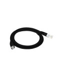 Network Cable - Alantec KKU5CZA2 Cat5e U/UTP 2m 100MHz Black Network Cable - Alantec KKU5CZA2 Cat5e U/UTP 2m 100MHz Black