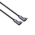 Cable - UNITEK C14147ABK01-1M USB C 90° 100W 1M