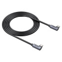 Cable - UNITEK C14147ABK01-1M USB C 90° 100W 1M