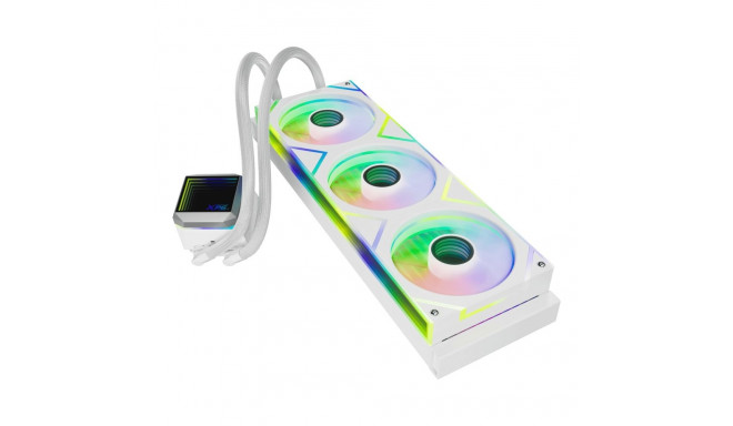 CPU Cooler - XPG LEVANTE II 360mm, 3x120mm Fans, 2000 RPM, 29.33 dB, White