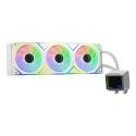 CPU Cooler - XPG LEVANTE II 360mm, 3x120mm Fans, 2000 RPM, 29.33 dB, White CPU Cooler - XPG LEVANTE II 360mm, 3x120mm Fans, 2000 RPM, 29.33 dB, White