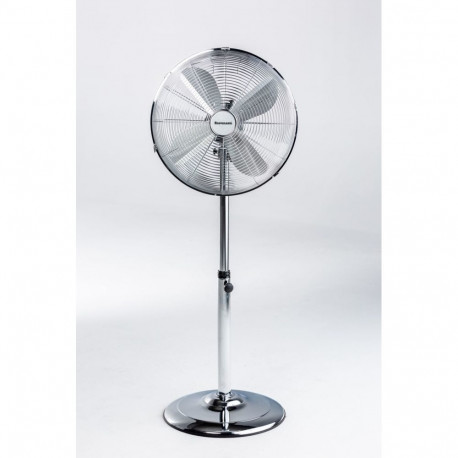 Household Fan - Ravanson WT-7040SN INOX 45cm 50W Oscillation 3 Speed