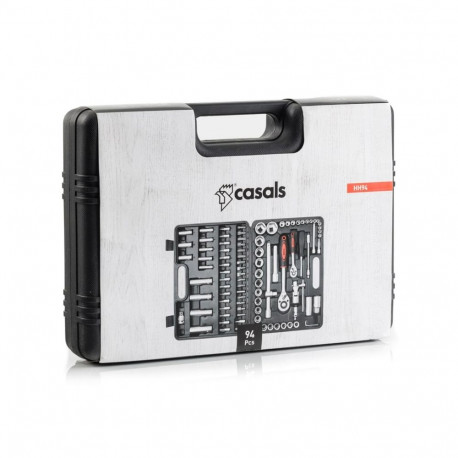 Hand Tool Set - CASALS HH94 94 Pieces Chromium-Vanadium Steel with Case