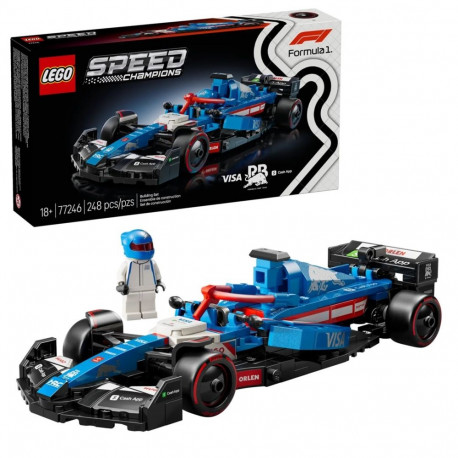 Construction Set - LEGO SPEED CHAMPIONS 77246 248 Elements Minifigure
