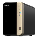 Network Attached Storage - QNAP TS-264 Intel Celeron N5095 8GB NAS, Black, Gold