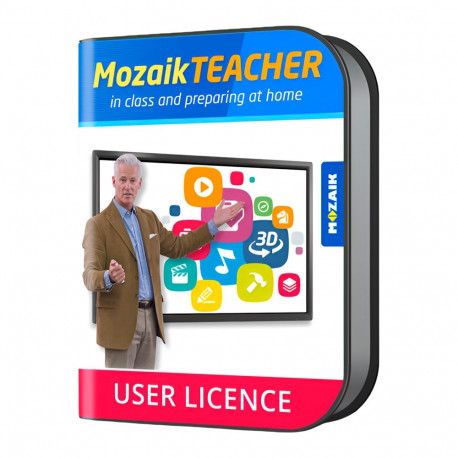Mozaik TEACHER license for all platform, for one teacher, 1 year