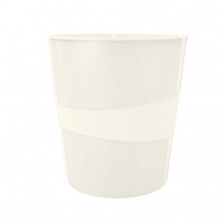 Paberikorv 15L LEITZ WOW valge