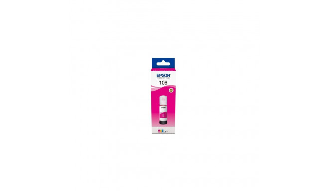 Epson 106 EcoTank (C13T00R340) Ink Refill Bottle, Magenta