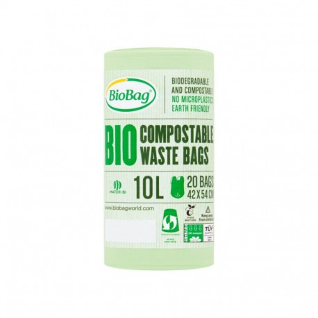 BioBag Compostable Garbage Bags 10L 42x54cm