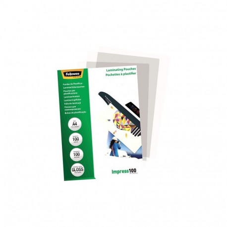 Fellowes A5 Laminating Pouches 100 Micron 100pcs
