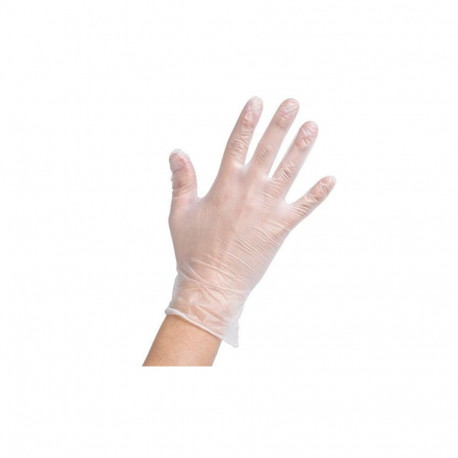 vinüülkindad puudrivabad L 100 tk