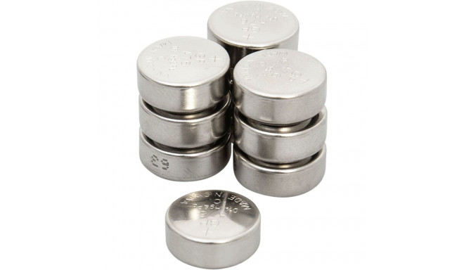 1x10 GP alkaline LR44, 76A V13GA 1,5V