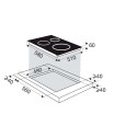 Built-in induction hob