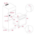 Built in oven Teka black