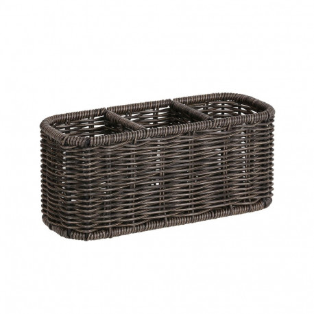 Tops BASILE 23x9xH10cm, tumepruun