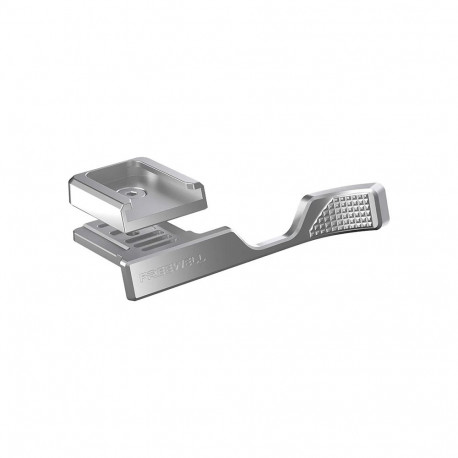 Freewell cold shoe thumb mount for Fuji X100VI (silver)
