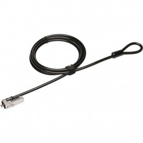 Slim Ultra Kombinationsschloss (schwarz/silber)