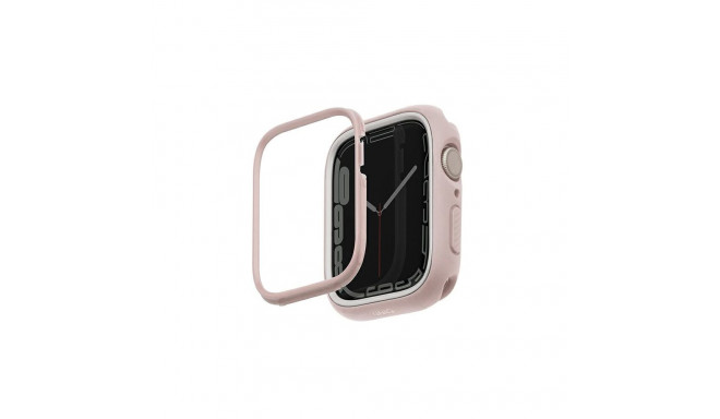 Uniq Moduo case for Apple Watch 4/5/6/7/8/SE/SE2 40/41mm - pink and white