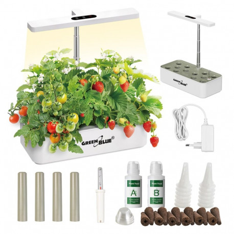 GreenBlue Intelligent Indoor Plant Growing System, SMART pot, 4L capacity, for 12 plants, full spect
