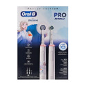 Oral-B Pro 3 3000 valge + Oral-B Junior Frozen 6+ pöörlevate hambaharjade komplekt