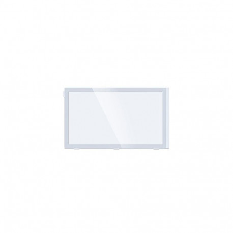 Lian Li DAN Cases A3-mATX Linkes Seitenteil aus Tempered Glass - weiß Midi Tower Side panel