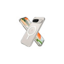 Spigen Google Pixel 9 Pro Case Ultra Hybrid OneTap Metal Ring (MagFit) Clear/White