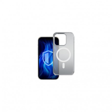 3MK Frosty MagCase mobile phone case 17.5 cm (6.9") Cover Transparent, White