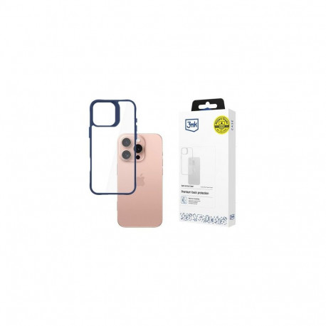 3MK Satin Armor Case+ mobile phone case 16 cm (6.3") Cover Blue, Transparent