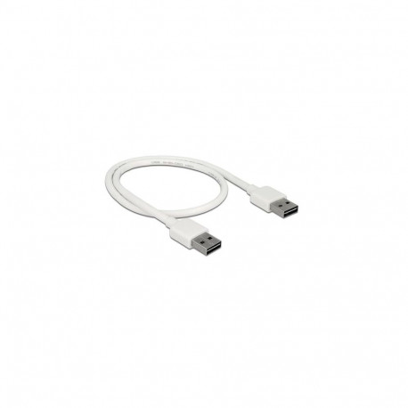 DeLOCK 85192 USB cable USB 2.0 0.5 m USB A White