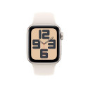 Apple Watch SE GPS + Cellular 40mm Starlight Aluminium Case with Starlight Sport Band - S/M Apple Watch SE GPS + Cellular 40mm Starlight Aluminium Case with Starlight Sport Band - S/M