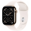 "Apple Watch S11 Titan Gold Cellular 46mm (Sportarmband blassrosa) M/L"