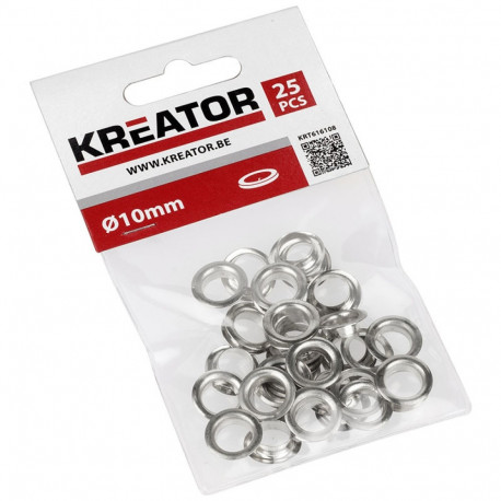 Öösid, messing 10mm (25tk.) Kreator