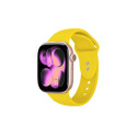 Crong Liquid - Pasek do Apple Watch 38/40/41/42 mm (żółty)
