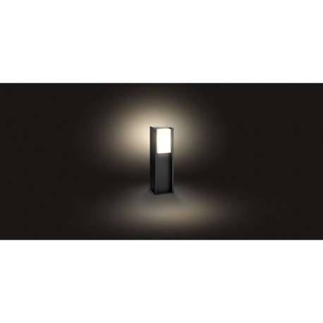 Philips Hue Turaco Outdoor Pedestal Lantern | E27 | 9 W | Warm white