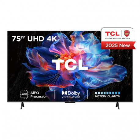 TV Set|TCL|75 "|4K Ultra HD|3840 x 2160 pixels|Flat|16:9|DLED|75V6C