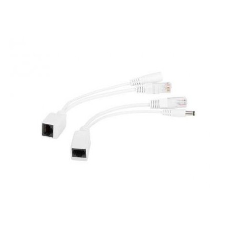 NET POE ADAPTER CABLE KIT/PP12-POE-0.15M-W GEMBIRD