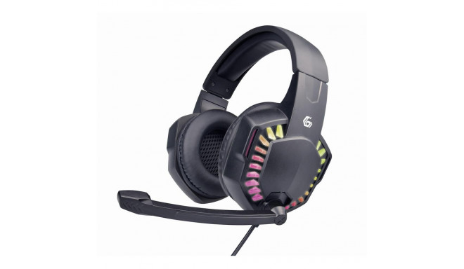 HEADSET GAMING/BLACK GHS-06 GEMBIRD