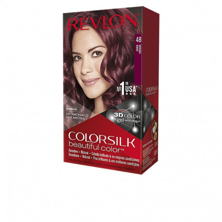 REVLON MASS MARKET COLORSILK tinte #48-borgoña 1 u