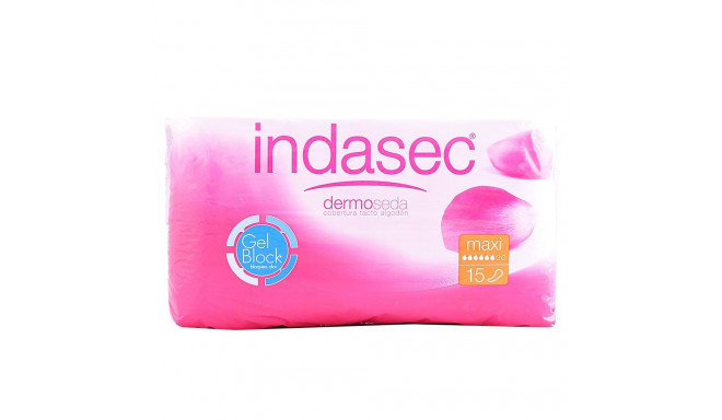 INDASEC DERMOSEDA compresa incontinencia maxi 15 u