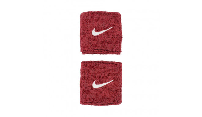 Frotki na rękę Nike Swoosh Wristbands 2 szt. brązowe N1012405656OS