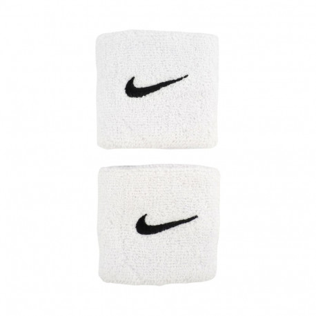 Frotki na rękę Nike Swoosh Wristbands 2 szt. białe N1012405101OS