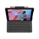 LOGITECH Slim Folio klaviatuur ja ümbris Bluetooth nordic grafiit Apple 10.2-tollisele iPadile (PAN)