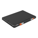 LOGITECH Slim Folio klaviatuur ja ümbris Bluetooth nordic grafiit Apple 10.2-tollisele iPadile (PAN)