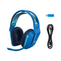 logitech G G733 LIGHTSPEED juhtmevabad RGB mängurikõrvaklapid täissuuruses 2.4 GHz juhtmevabad sinin