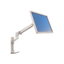 ERGOTRON LX lauakinnitus LCD monitorihoidik ilma läbiviiguta hele valge tekstuur ERGOTRON LX lauakinnitus LCD monitorihoidik ilma läbiviiguta hele valge tekstuur