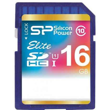 Silicon Power mälukaart SDHC 16GB Elite (avatud pakend)