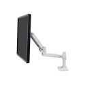 ERGOTRON LX lauakinnitus LCD monitorihoidik ilma läbiviiguta hele valge tekstuur ERGOTRON LX lauakinnitus LCD monitorihoidik ilma läbiviiguta hele valge tekstuur