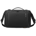 TECH-PROTECT DEFENDER S50 RYANAIR & WIZZAIR TRAVEL LAPTOP CABIN BACKPACK 20L 40x20x25 BLACK