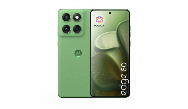 Mobile Phone - Motorola Edge 60 6.67", Dual SIM, 12GB RAM, 256GB, 5G, Green